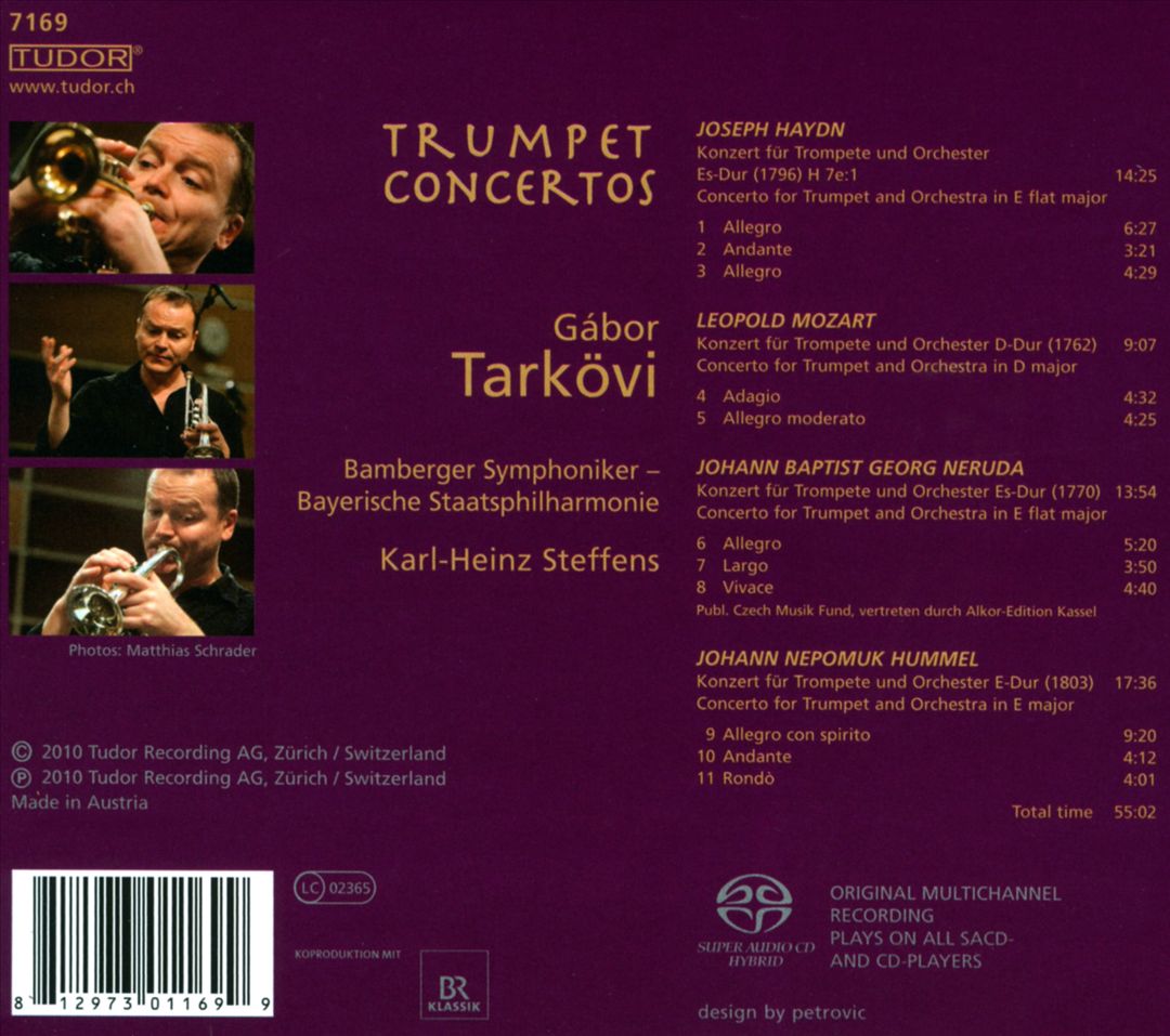 Trumpet Concertos cover art