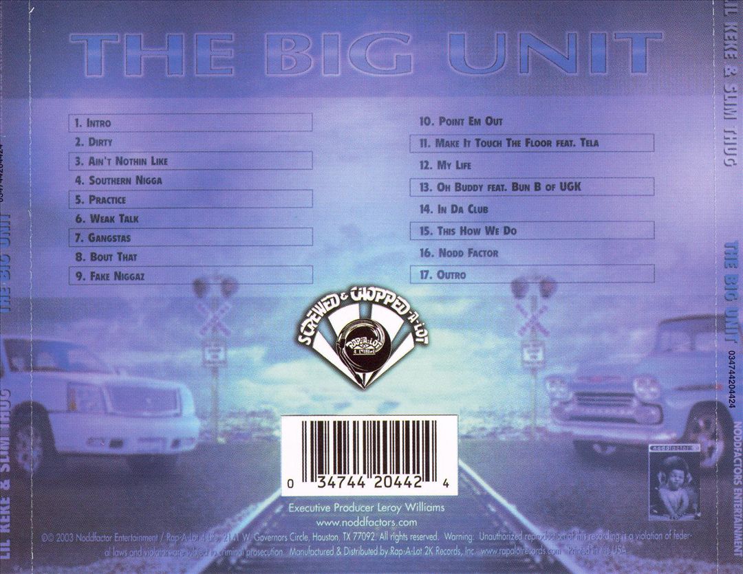 Big Unit [Screwed and Chopped] cover art