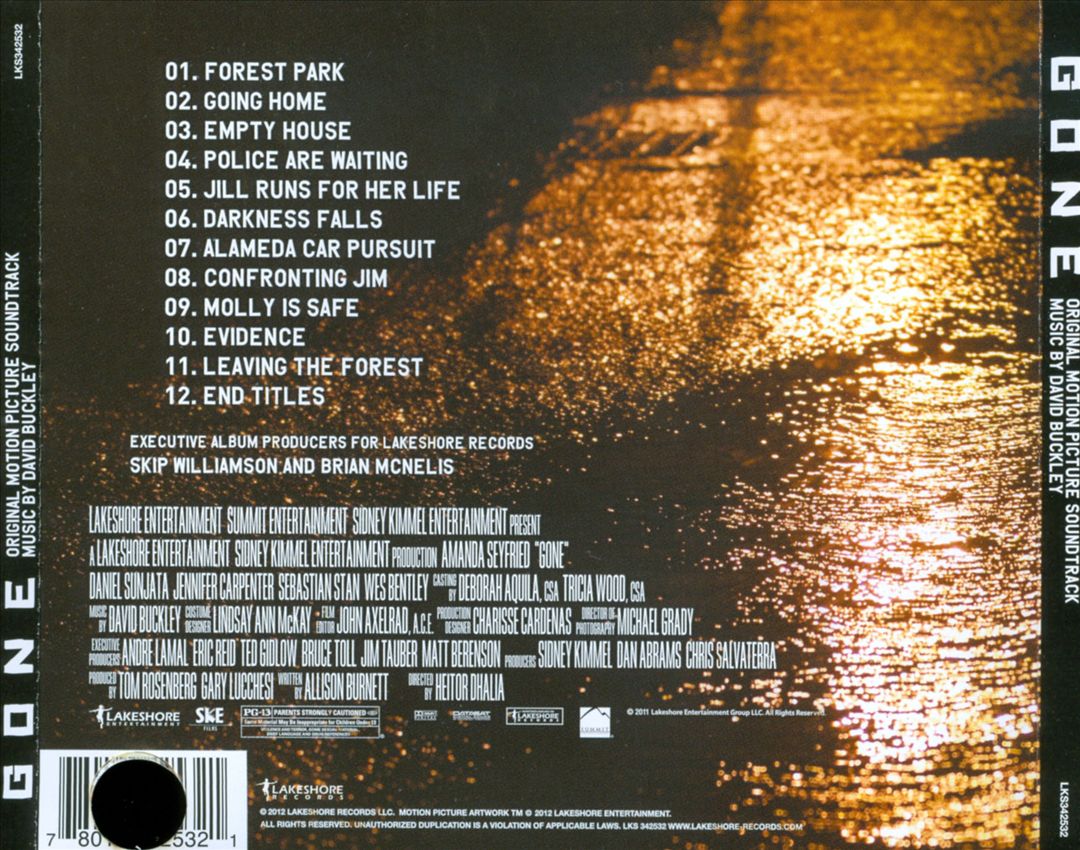 Gone [Original Score] cover art