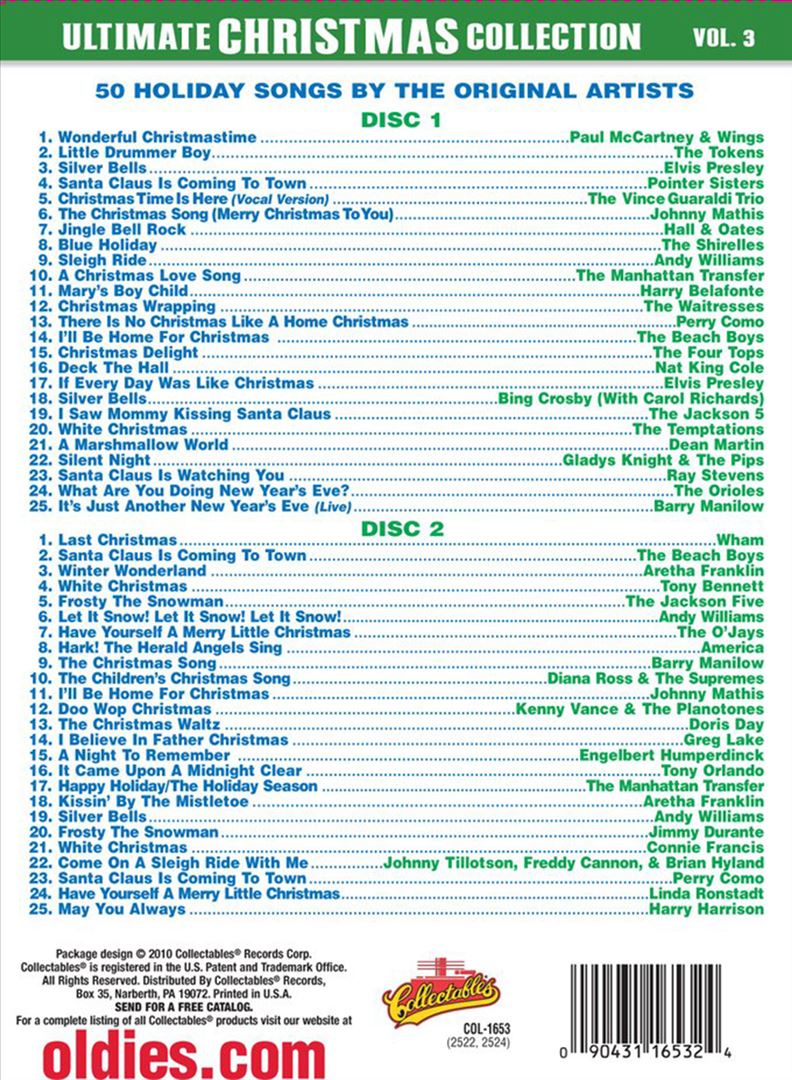 Ultimate Christmas Album, Vol. 3 cover art