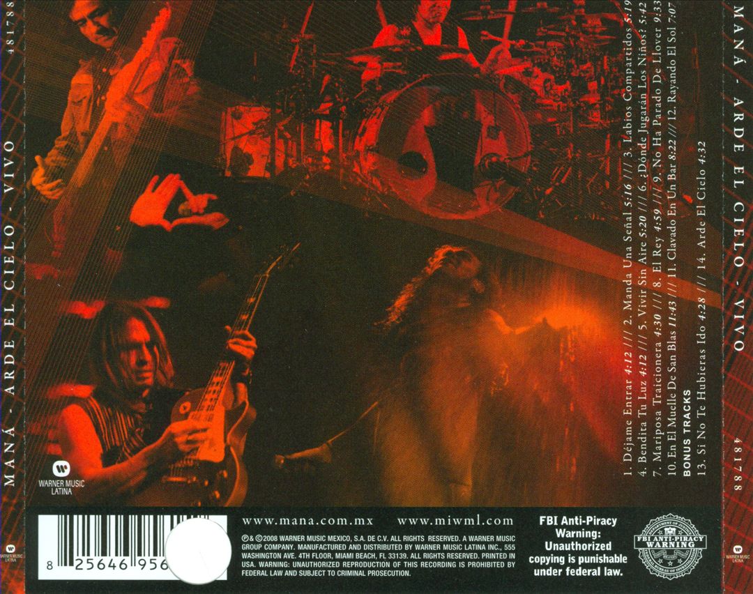 Arde el Cielo: Vivo cover art