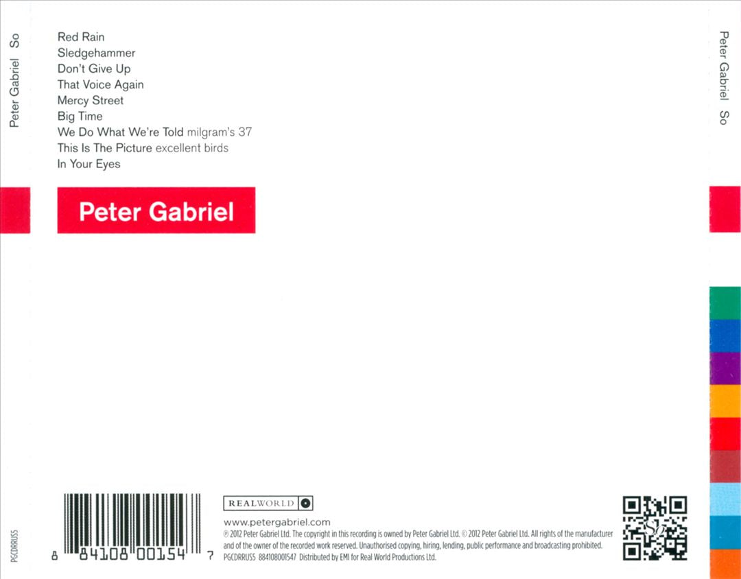 So [25th Anniversary Edition] cover art