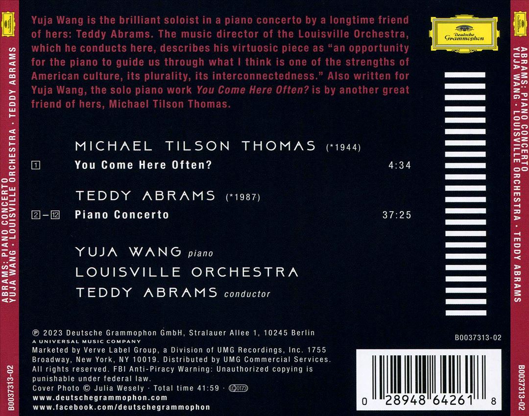 American Project: Abrams, Tilson Thomas cover art