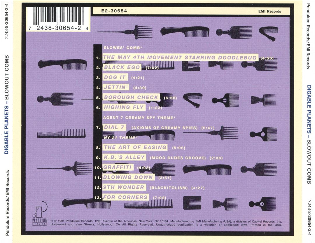 Blowout Comb cover art