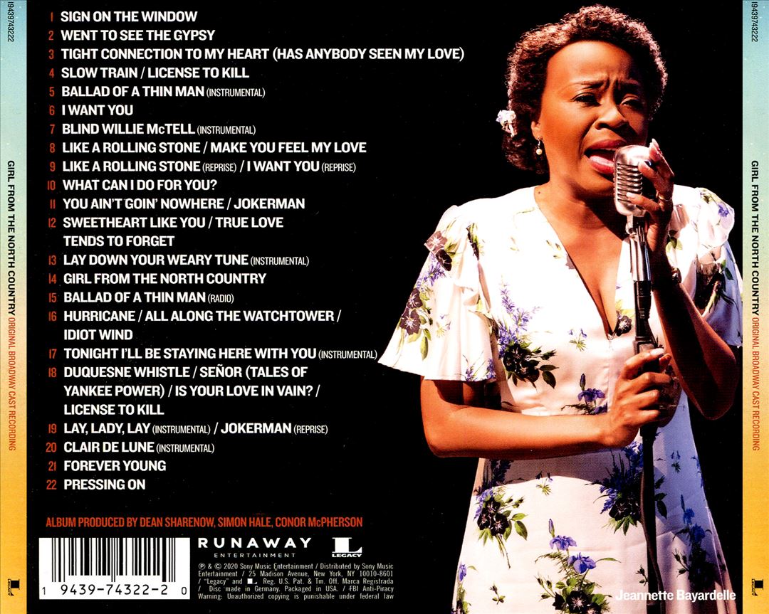 Girl From the North Country [Original Broadway Cast] cover art