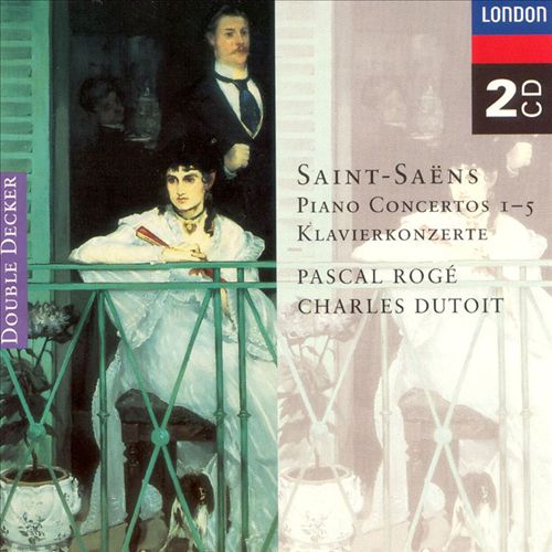 Saint-Saëns: Piano Concertos Nos. 1-5 cover art