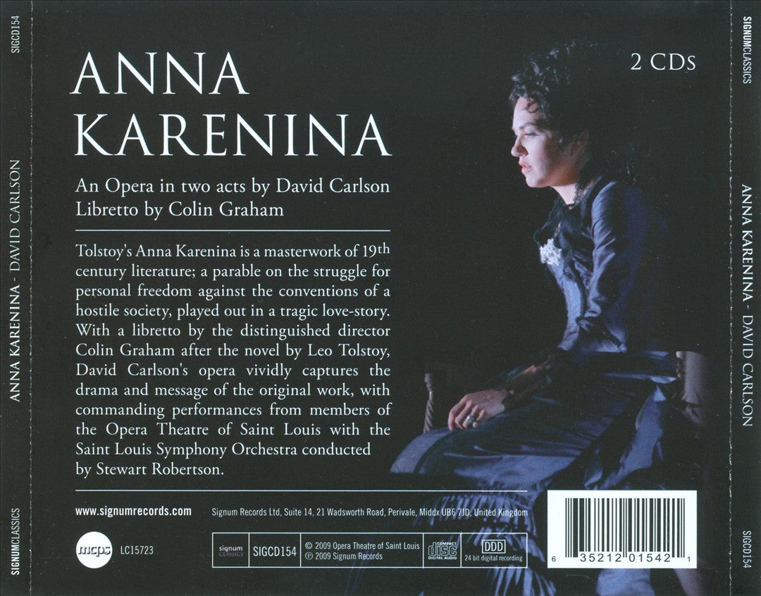 David Carlson: Anna Karenina cover art
