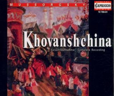 Mussorgsky: Khovanschina cover art