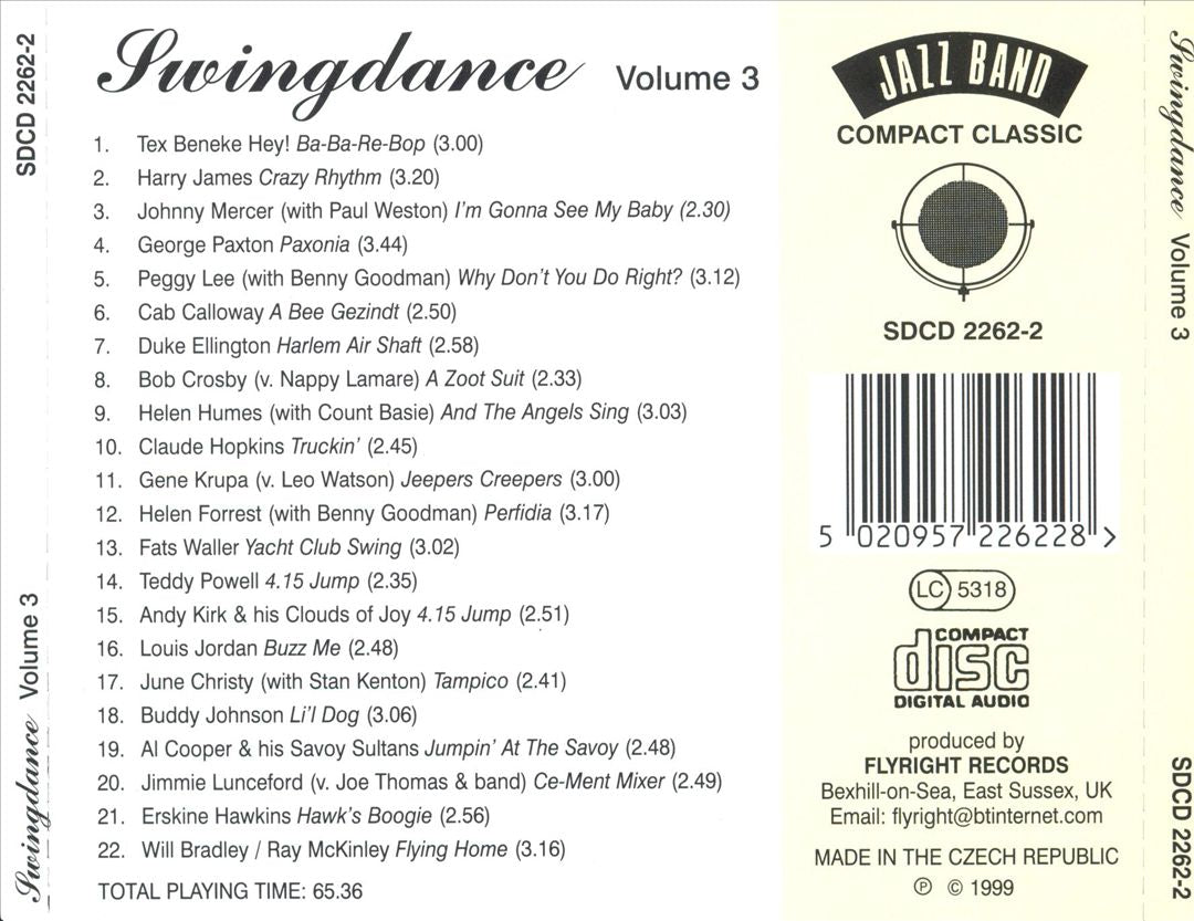 Swingdance, Vol. 3 cover art