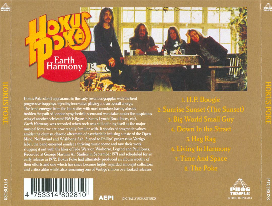 Earth Harmony cover art