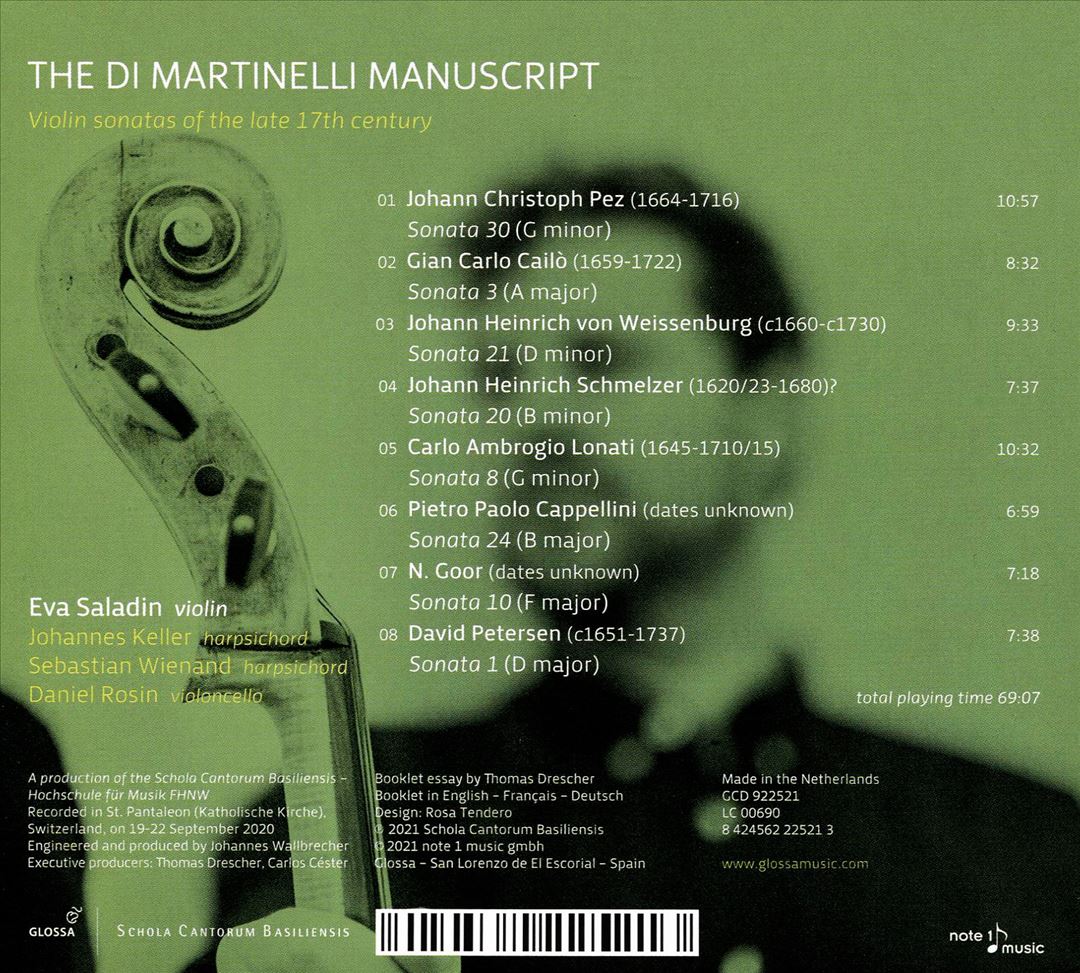 Di Martinelli Manuscript cover art
