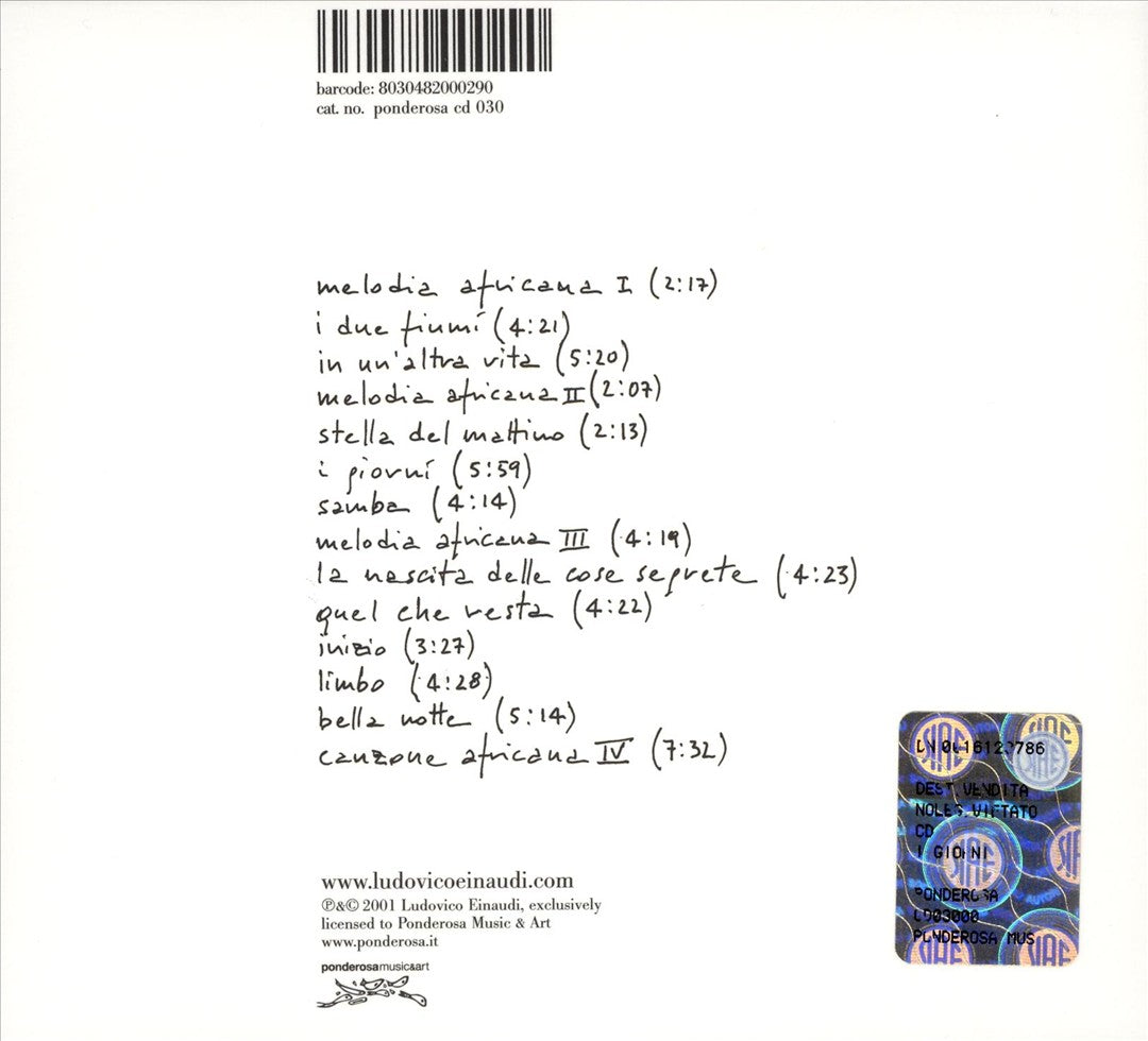 Giorni cover art