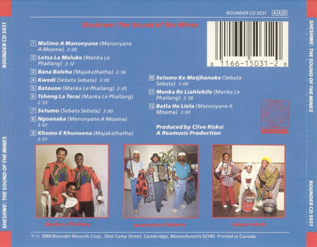 Sheshwe: Sound of the Mines cover art