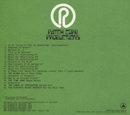 Music from Patch Cord Productions cover art