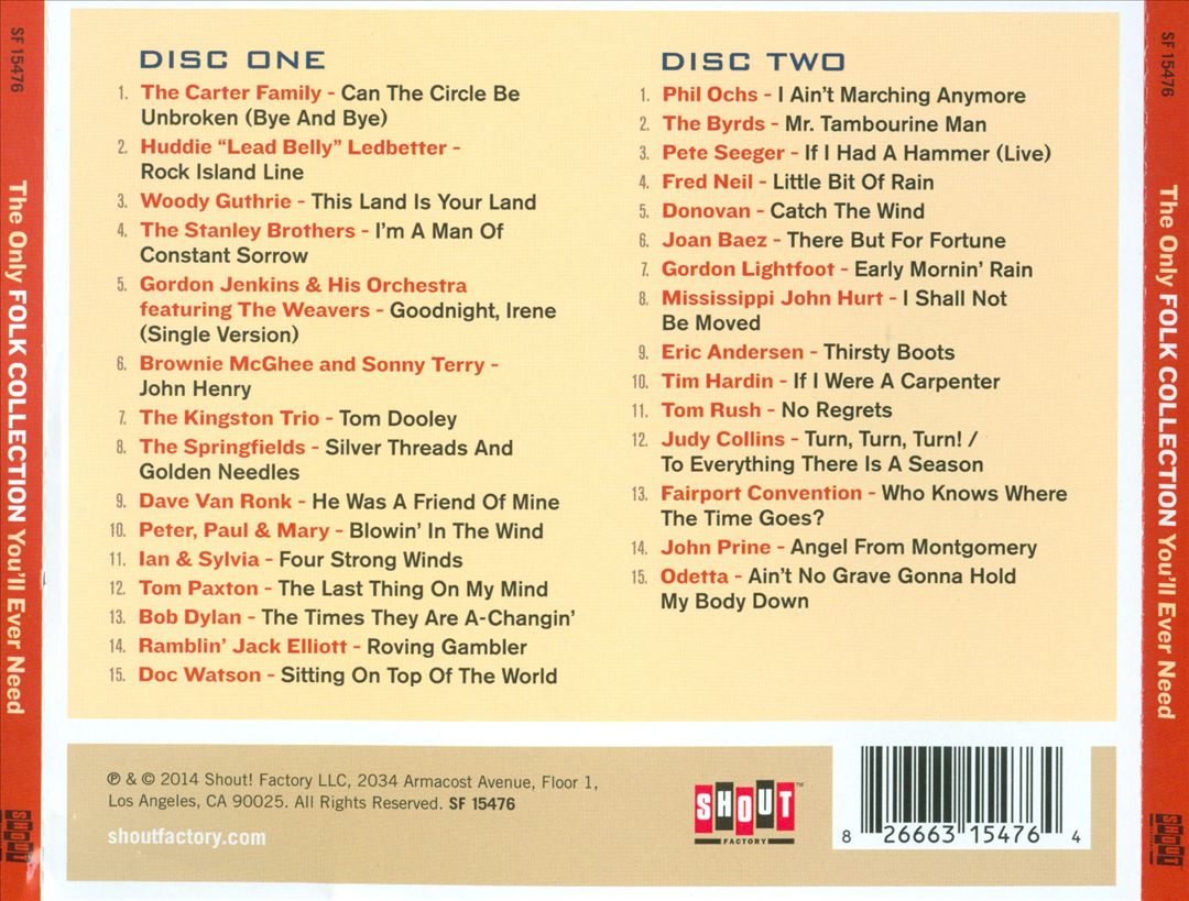 Only Folk Collection You'll Ever Need cover art