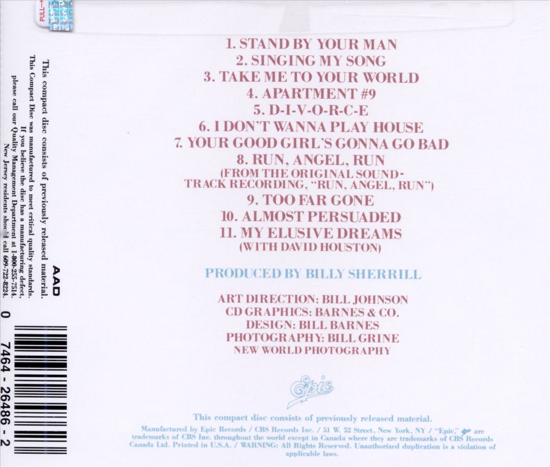 Tammy's Greatest Hits cover art