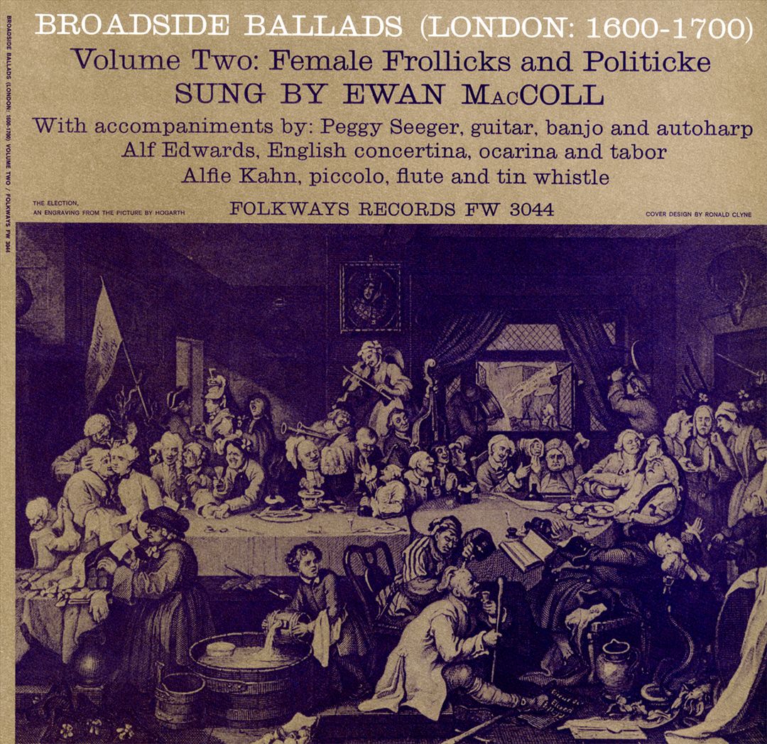 Broadside Ballads, Vol. 2: London 1600-1700 cover art