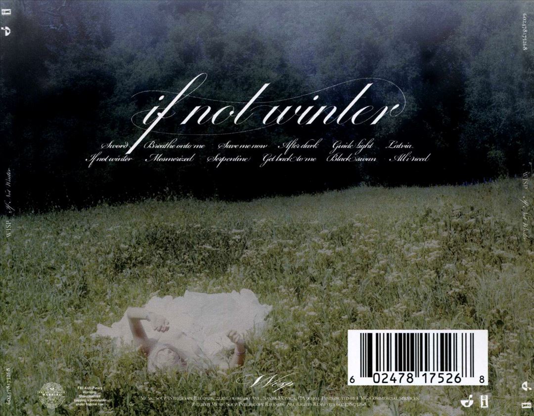 If Not Winter cover art