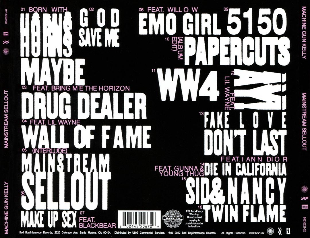 Mainstream Sellout cover art