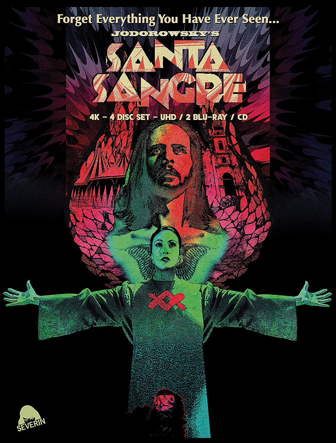 Santa Sangre [Limited Edition] [4K Ultra HD Blu-ray/CD] cover art
