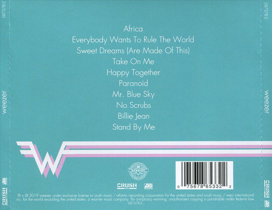 Weezer [Teal Album] cover art