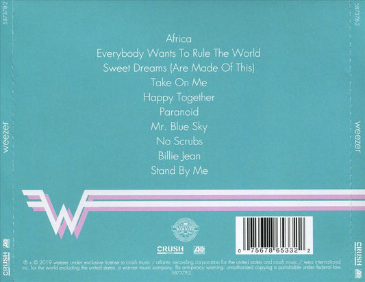 Weezer [Teal Album] cover art