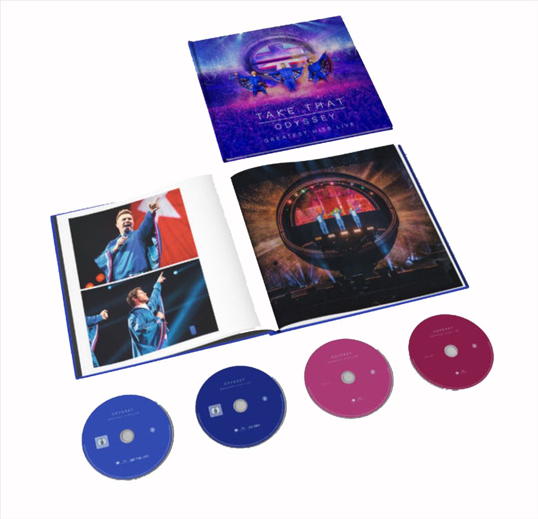 Odyssey: Greatest Hits Live [2CD/Blu-Ray/DVD] cover art