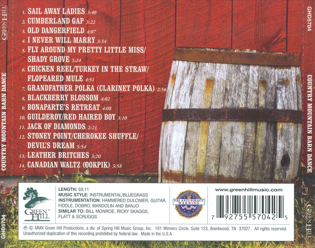 Country Mountain Barn Dance cover art