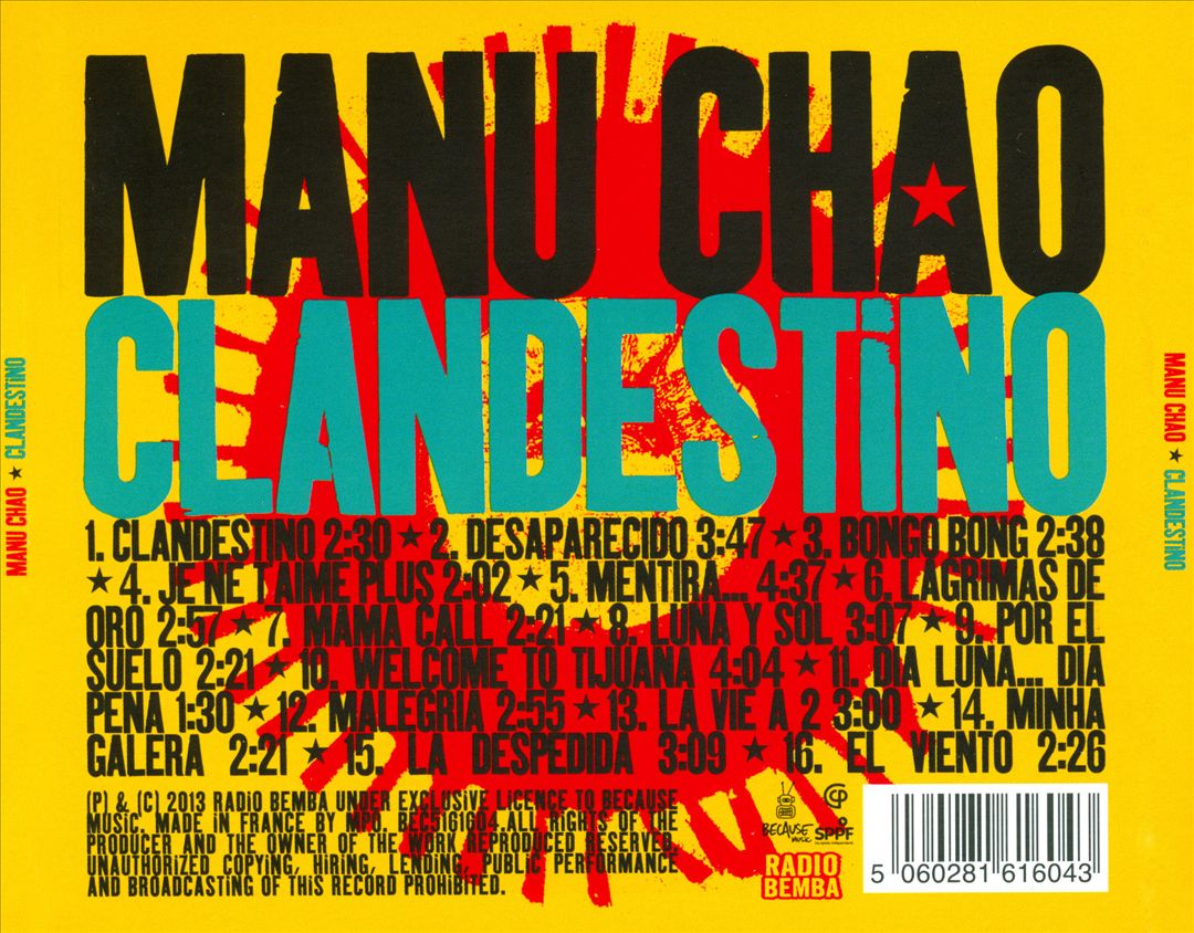 Clandestino cover art
