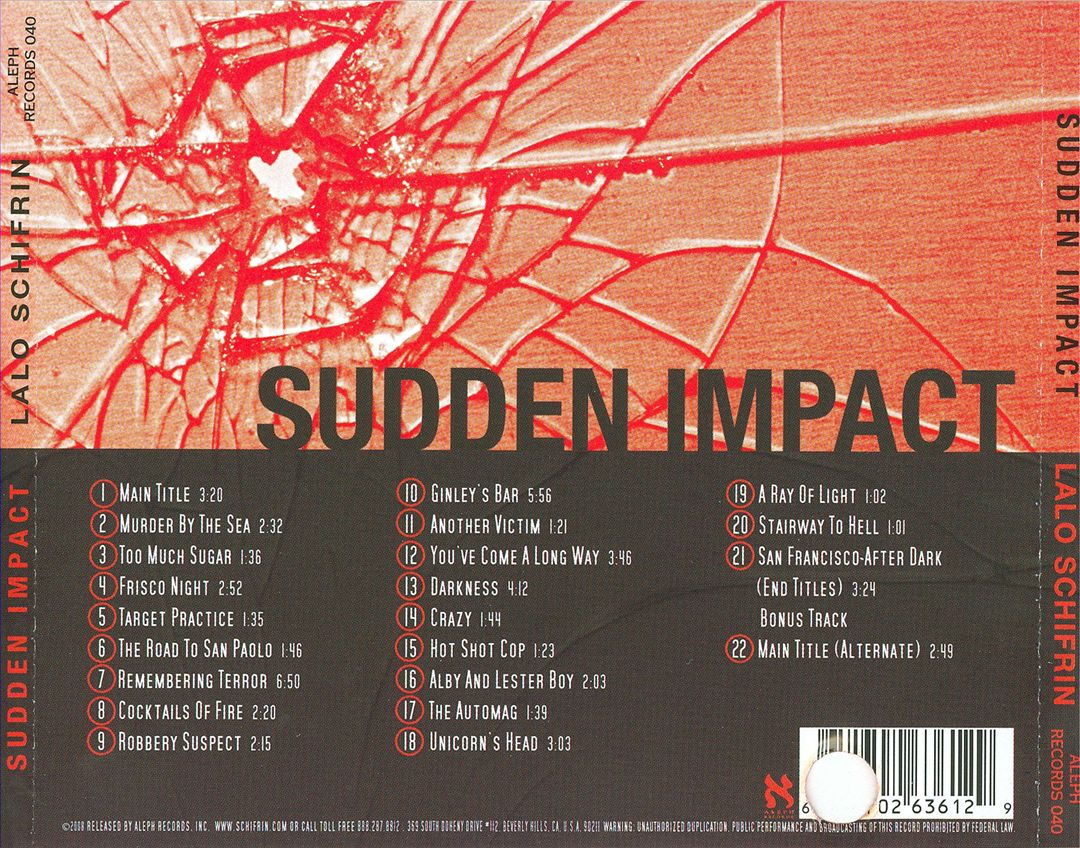 Sudden Impact [Original Score] cover art