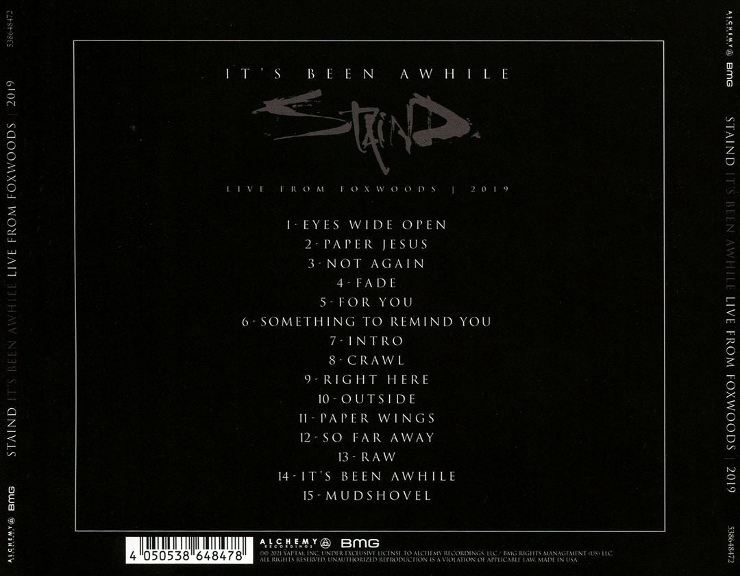 Live: It’s Been Awhile cover art