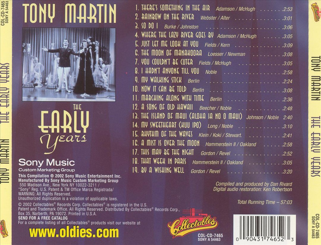 Early Years cover art