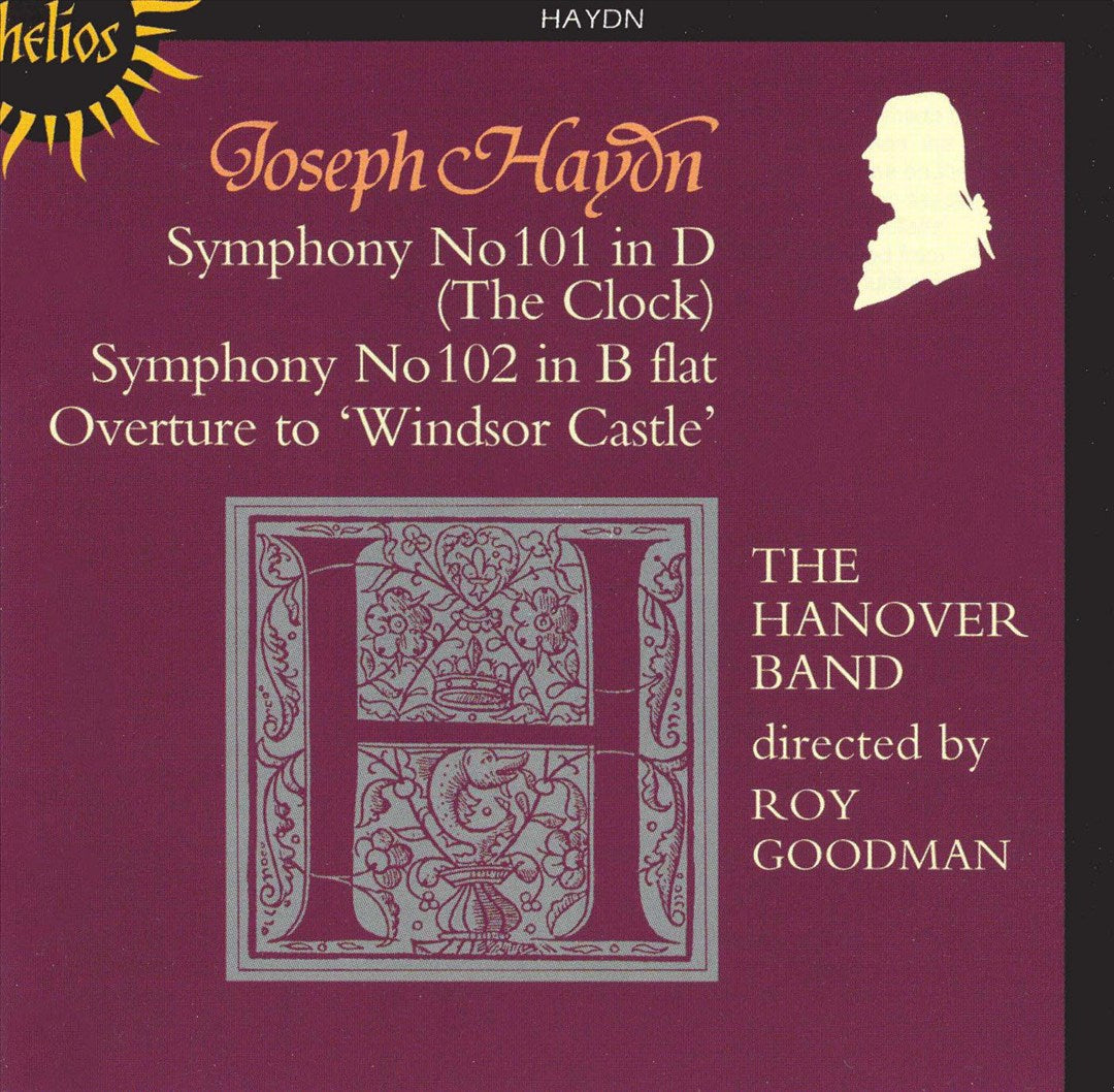 Joseph Haydn: Symphony No. 101 (The Clock); Symphony No. 102; Overture to "Windsor Castle" cover art