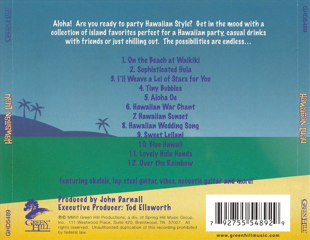 Hawaiian Luau [Green Hill] cover art