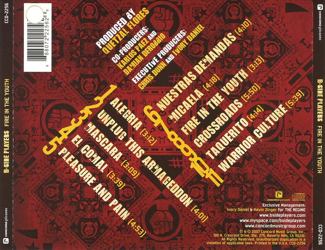 Fire in the Youth cover art