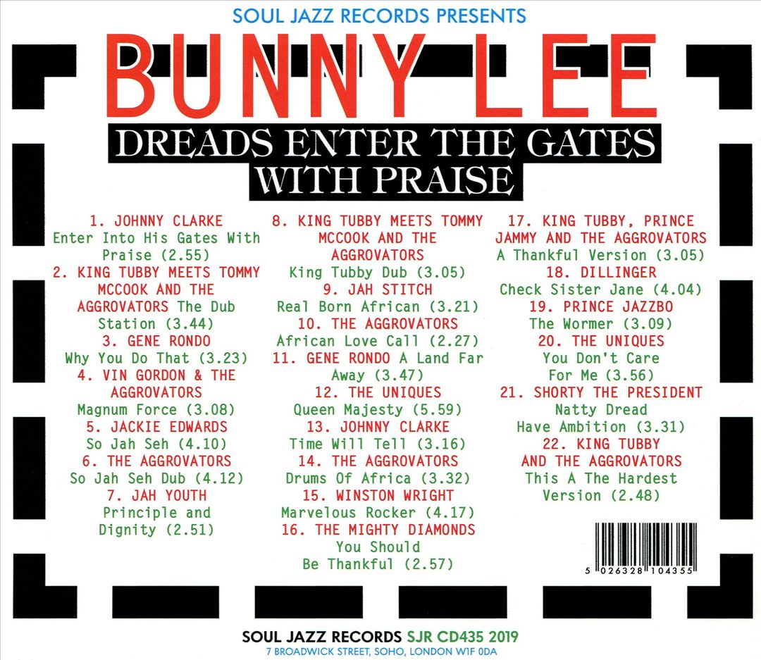 Bunny Lee: Dreads Enter the Gates with Praise: The Mighty Striker Shoots the Hits! cover art