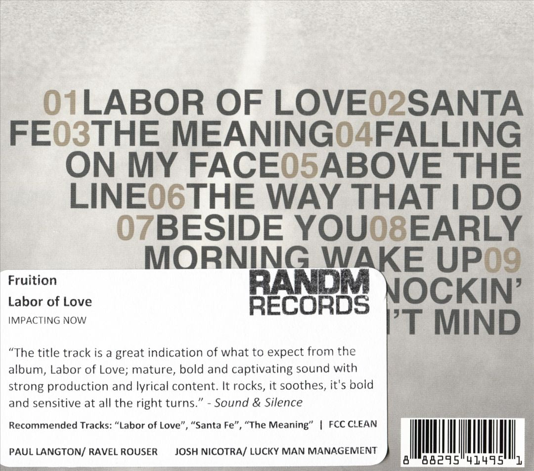 Labor of Love cover art