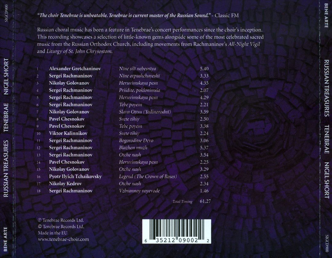 Russian Treasures cover art