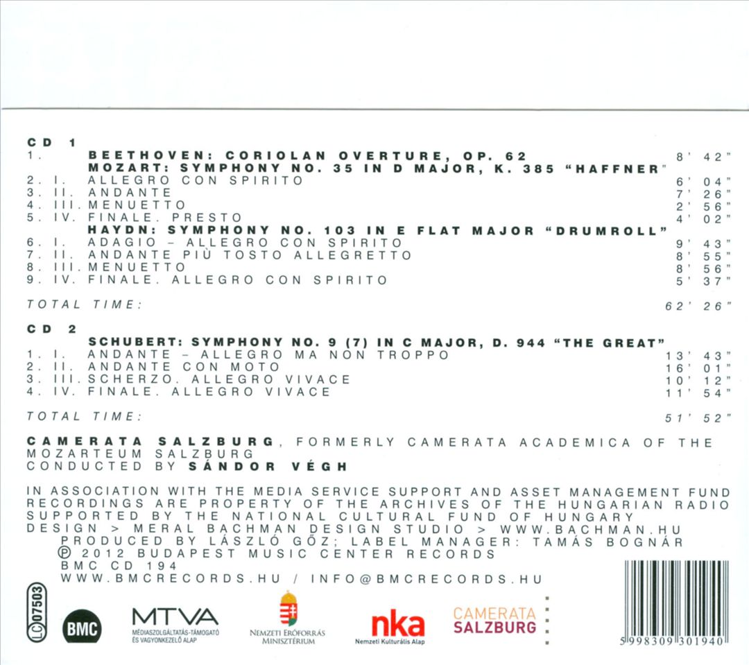 Végh in Hungary cover art