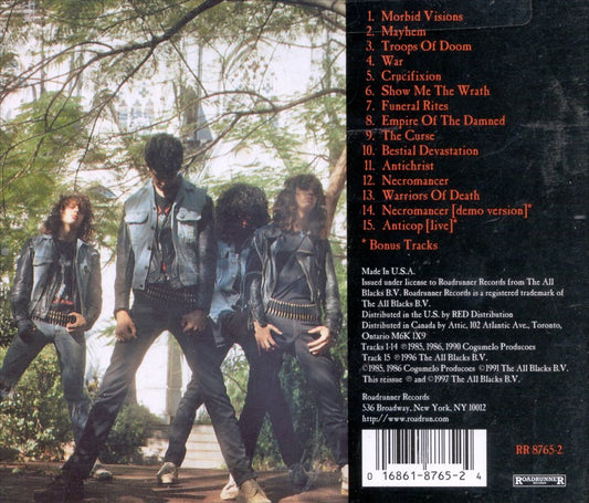 Morbid Visions/Bestial Devastation cover art