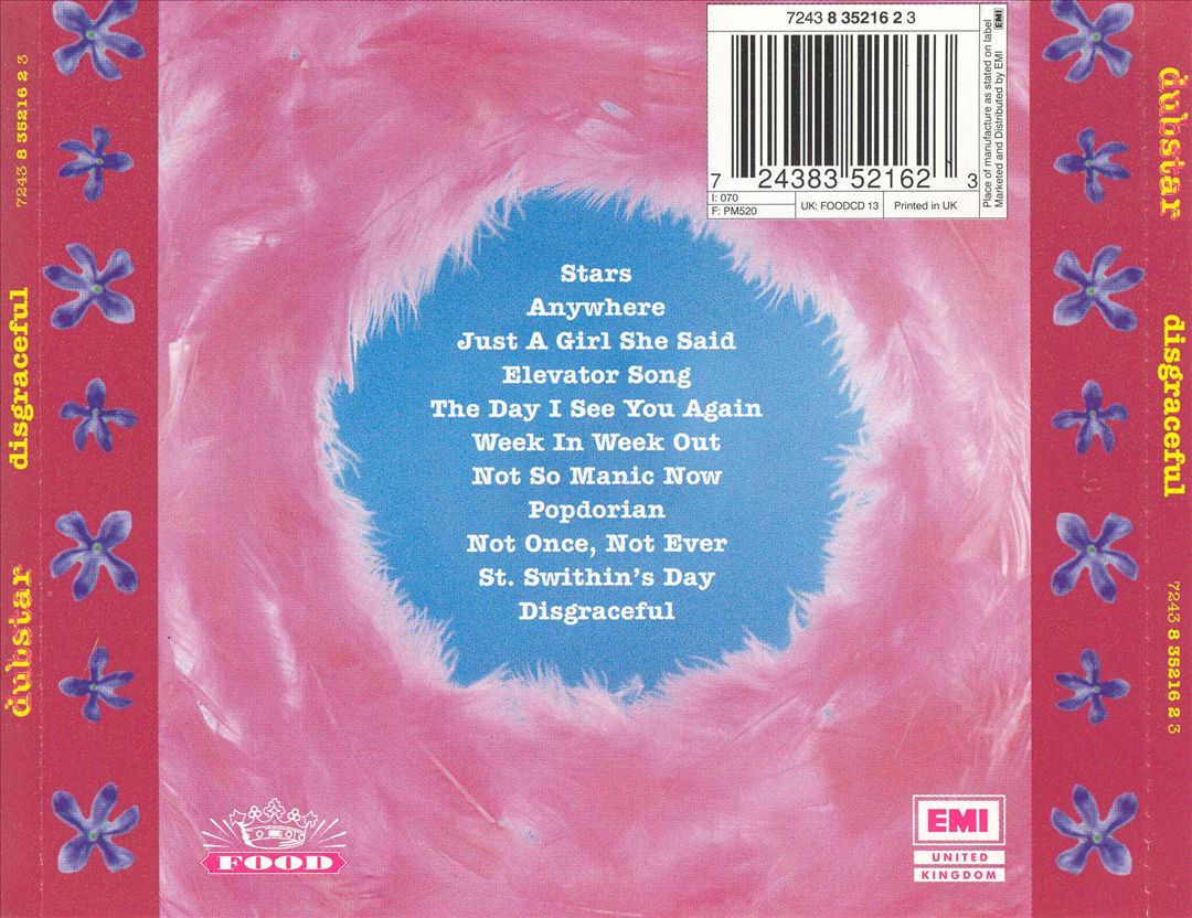 Disgraceful cover art