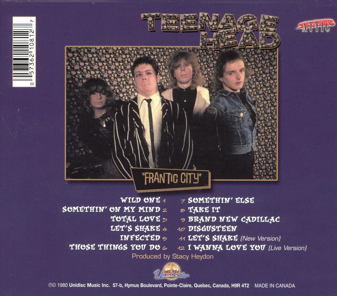 Frantic City cover art