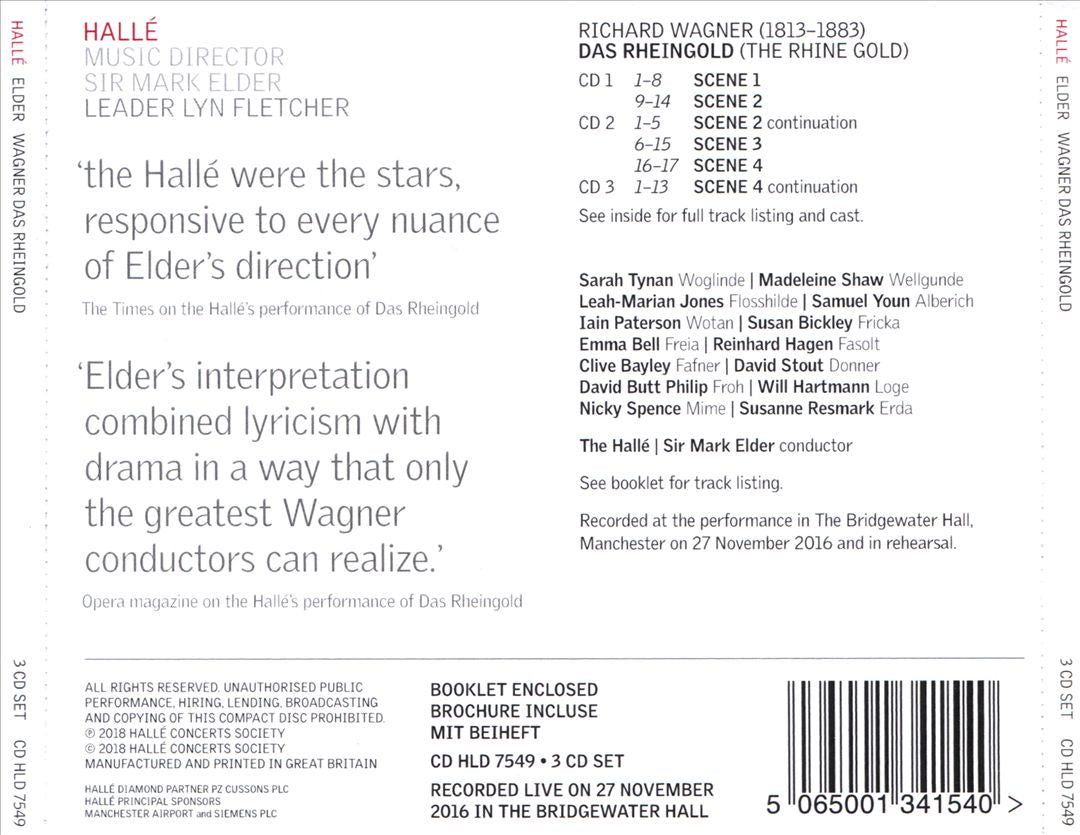 Wagner: Das Rheingold cover art