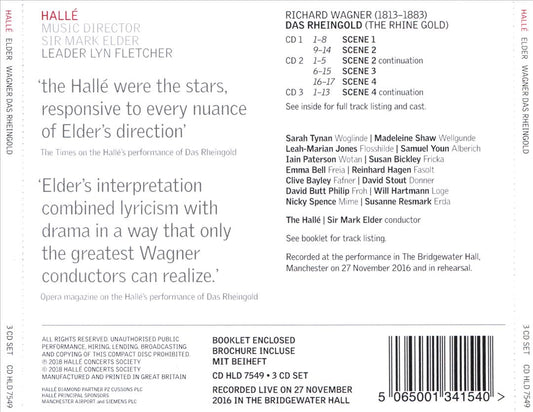 Wagner: Das Rheingold cover art
