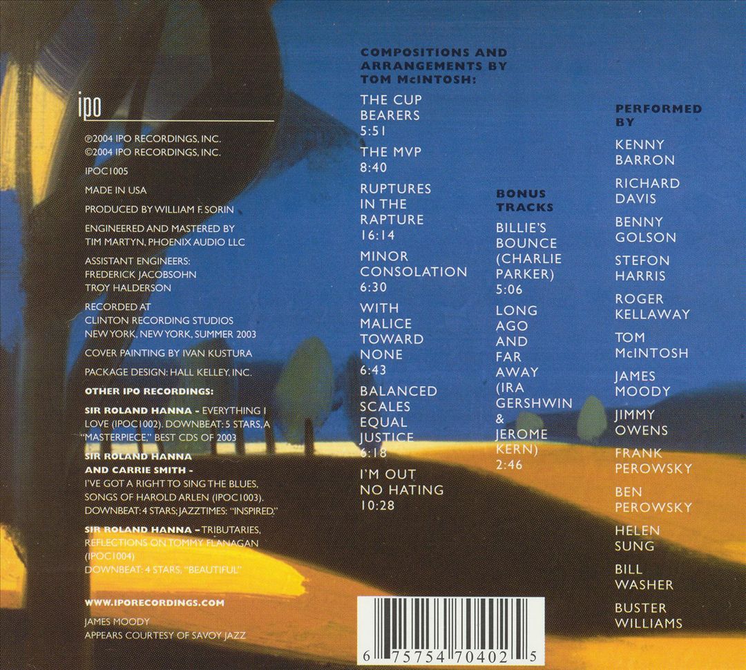 With Malice Toward None: The Music Of Tom McIntosh cover art
