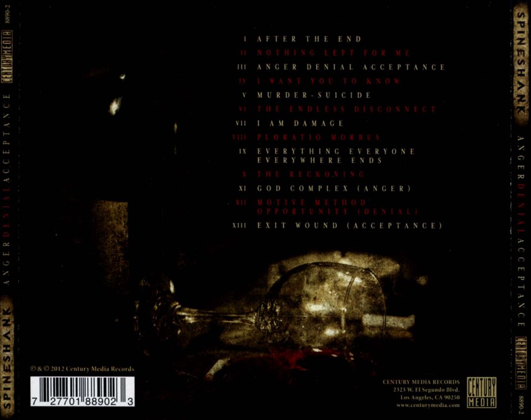 Anger Denial Acceptance cover art