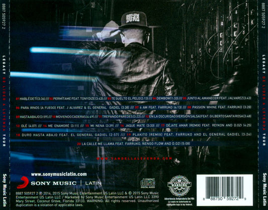 Legacy: De Lider a Leyenda Tour [Deluxe] cover art