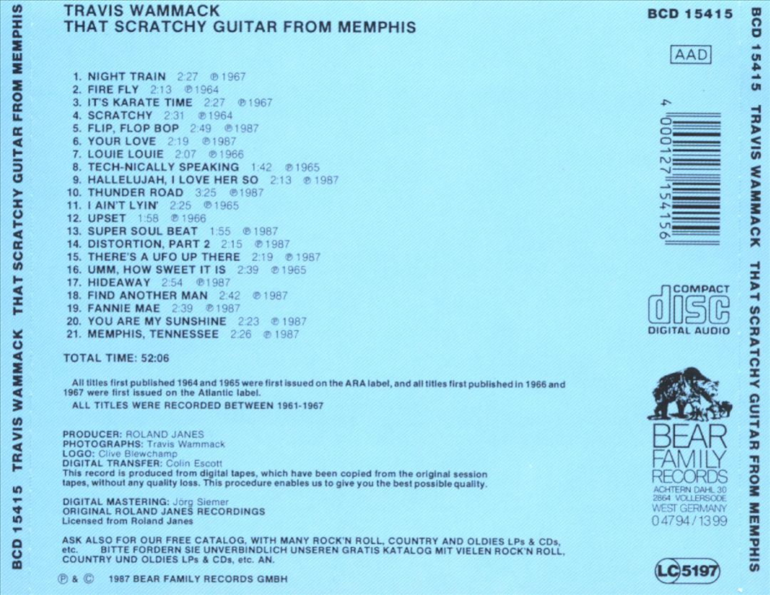 That Scratchy Guitar from Memphis cover art