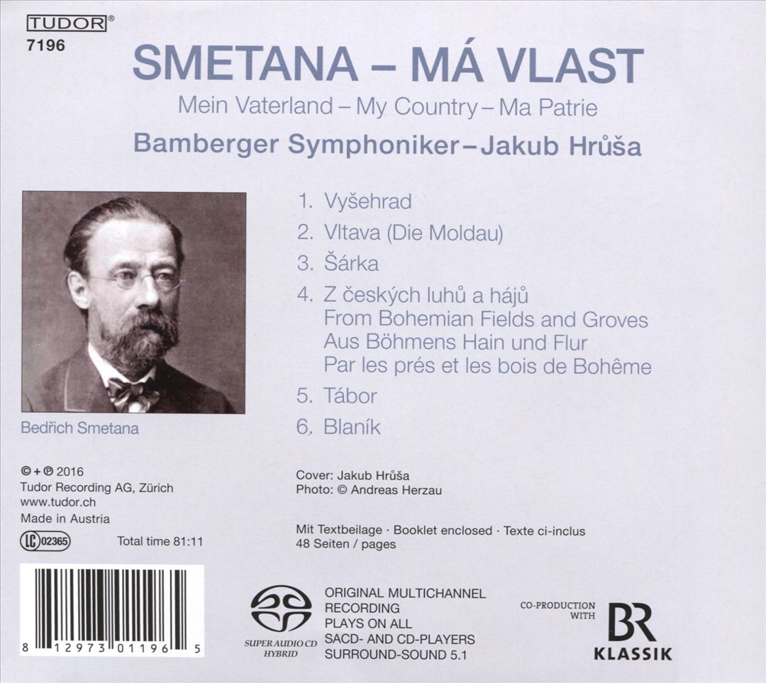 Smetana: Má Vlast cover art