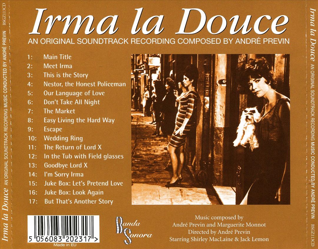 Irma la Douce [Original Motion Picture Soundtrack] cover art
